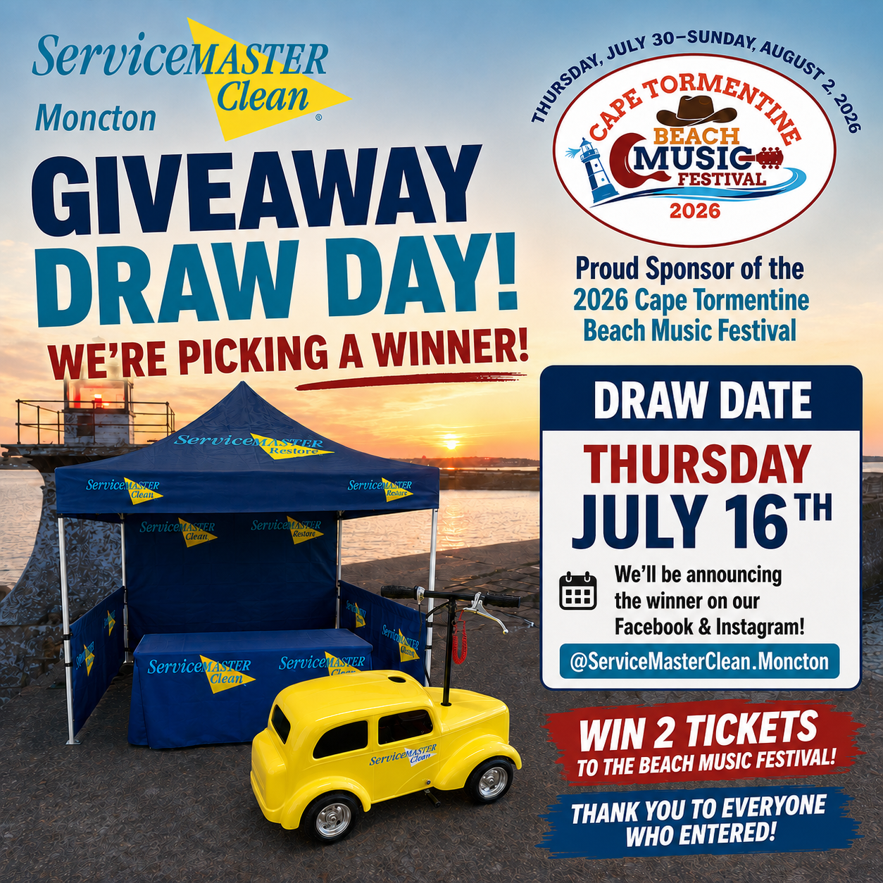Cape Tormentine Beach Music Festival Sponsorship