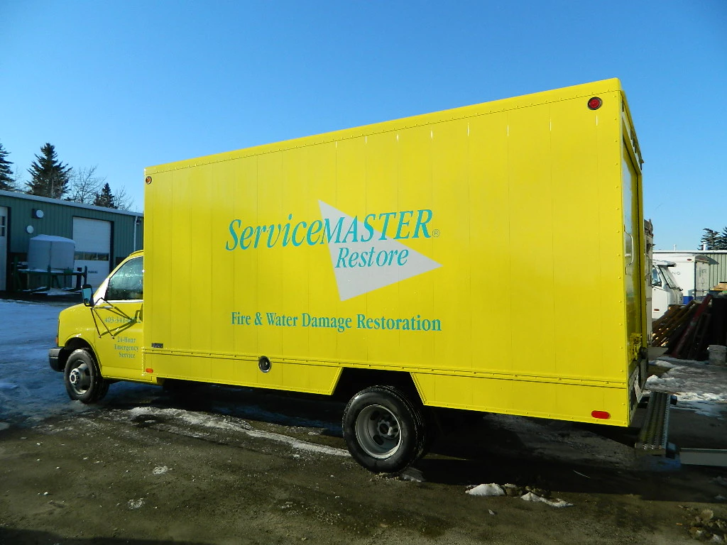 Yellow-ServiceMaster-Cube-Van
